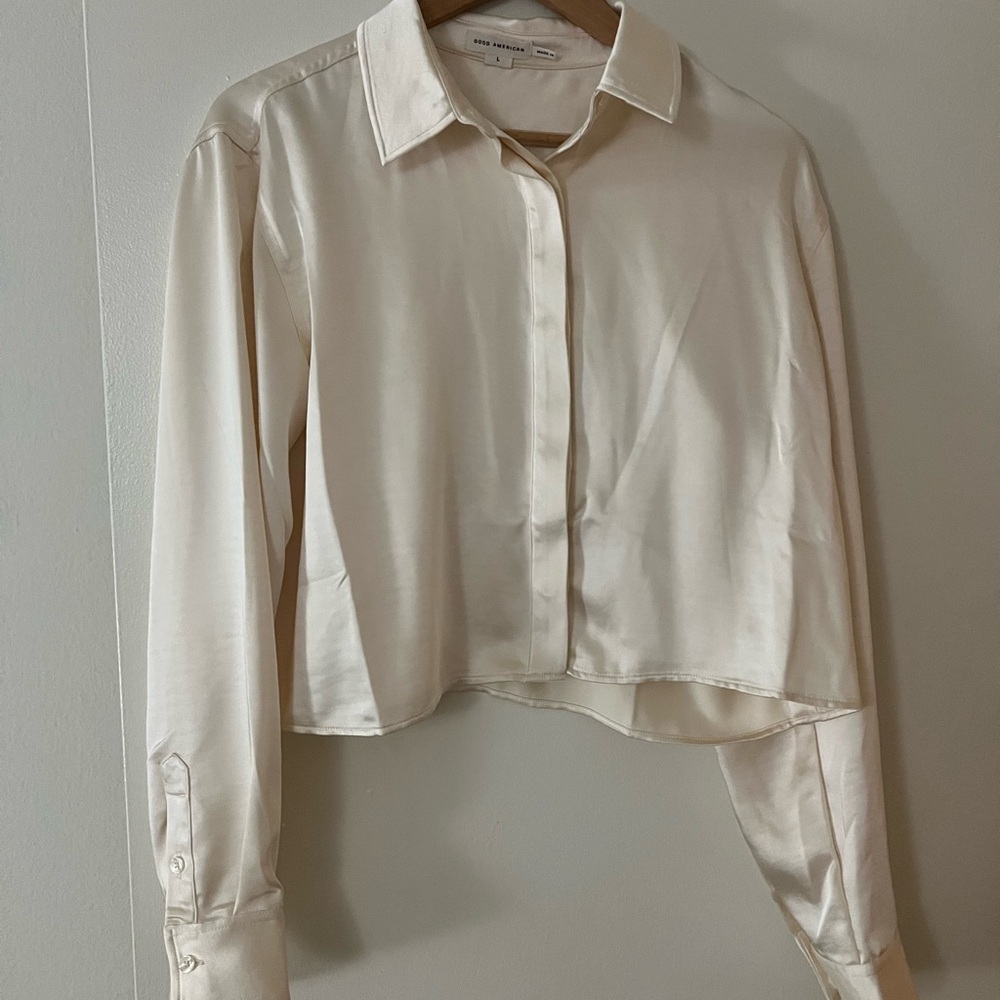 Elegant Cream Women's Top